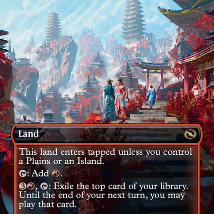 Cori Mountain Monastery (Borderless) [Tarkir: Dragonstorm]