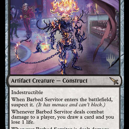 Barbed Servitor [Murders at Karlov Manor Promos]
