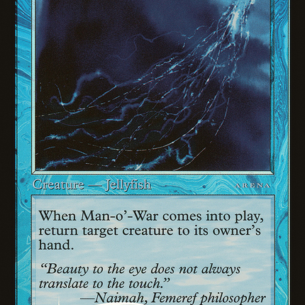 Man-o'-War [Arena League 2002] Foil