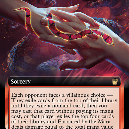Ensnared by the Mara (Extended Art) [Doctor Who]