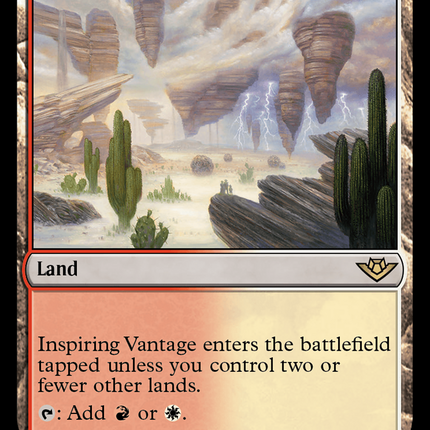 Inspiring Vantage [Outlaws of Thunder Junction] Foil