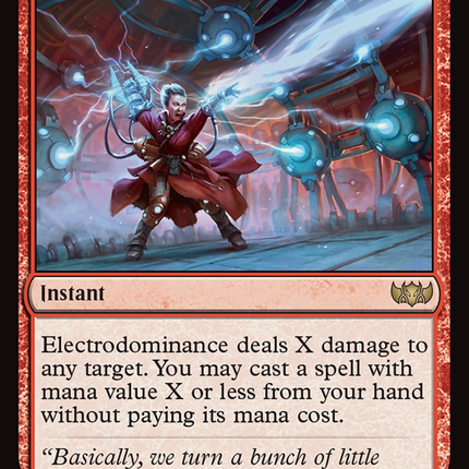 Electrodominance [Commander: Tarkir: Dragonstorm]