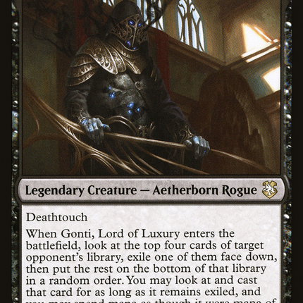 Gonti, Lord of Luxury [Forgotten Realms Commander]