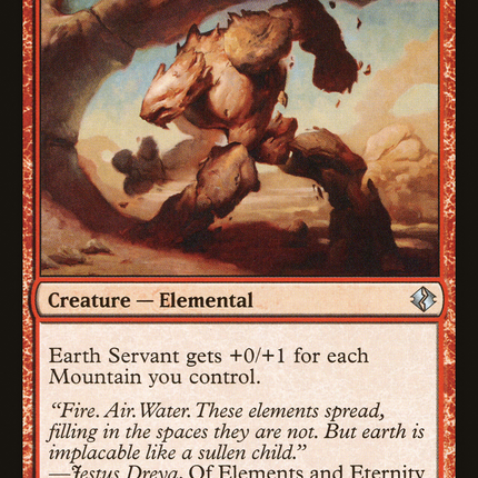 Earth Servant [Duel Decks: Venser vs. Koth]