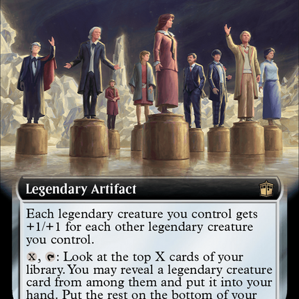 Heroes' Podium (Extended Art) [Doctor Who] Surge Foil