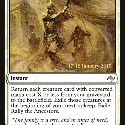 Rally the Ancestors [Fate Reforged Promos] Prerelease Foil
