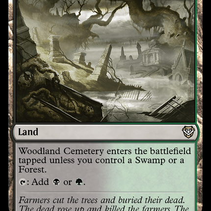 Woodland Cemetery [Outlaws of Thunder Junction Commander]