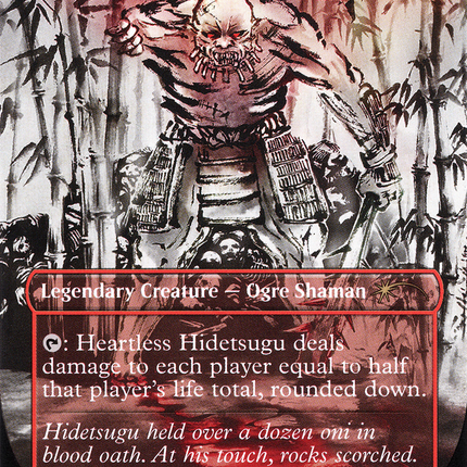 Heartless Hidetsugu (Borderless) [Secret Lair Drop]
