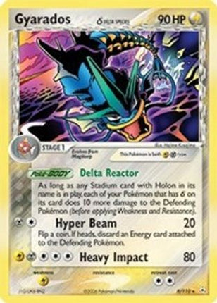 Gyarados (Delta Species) - 8/null [Holon Phantoms] Holofoil