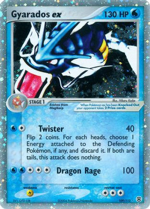 Gyarados ex - 109/112 [FireRed & LeafGreen] Holofoil