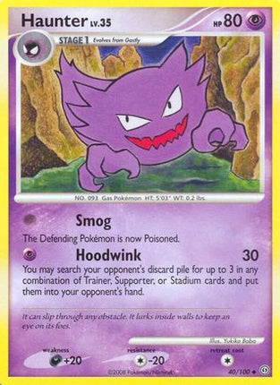 Haunter - 40/106 [Stormfront] Reverse Holofoil