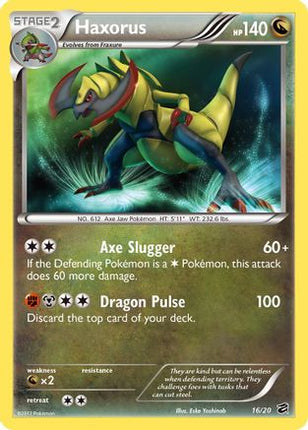 Haxorus - 16/124 [Dragon Vault] Holofoil