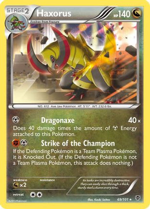 Haxorus - 69/106 [Plasma Blast] Holofoil
