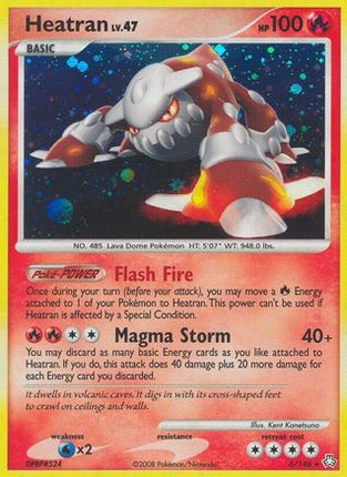 Heatran (6) - 6/106 [Legends Awakened] Holofoil