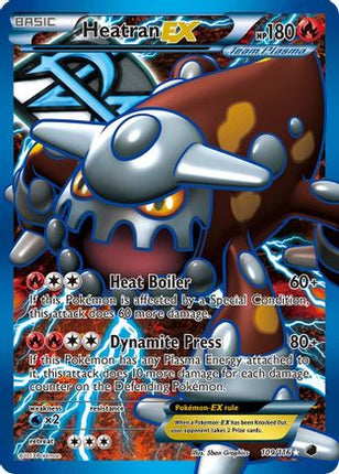 Heatran EX (Team Plasma) (Full Art) - 109/106 [Plasma Freeze] Holofoil