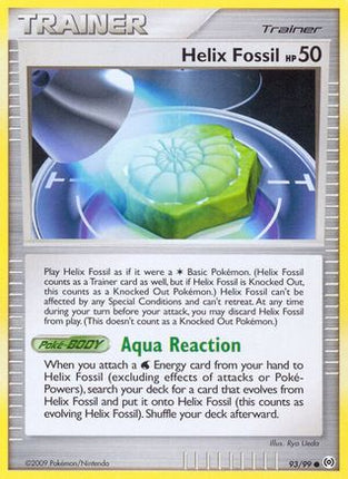 Helix Fossil - 93/106 [Arceus] Reverse Holofoil