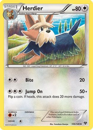 Herdier - 109/106 [XY Base Set]