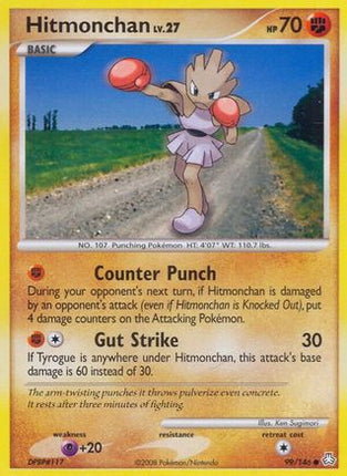 Hitmonchan - 99/106 [Legends Awakened] Reverse Holofoil