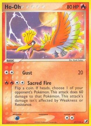 Ho-Oh - 27/115 [Unseen Forces] Reverse Holofoil