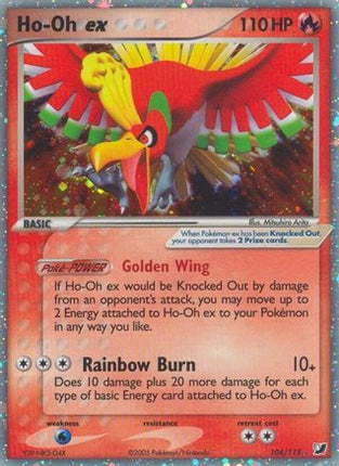 Ho-Oh ex - 104/115 [Unseen Forces] Holofoil