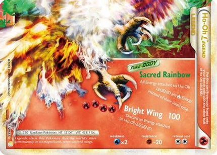 Ho-Oh Legend (Bottom) - 112/106 [HeartGold SoulSilver] Holofoil