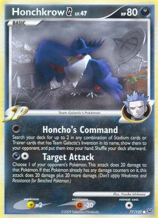 Honchkrow G - 77/106 [Platinum]