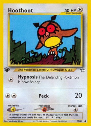 Hoothoot - 60/111 [Neo Genesis] Unlimited