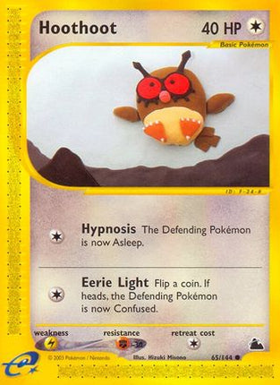 Hoothoot - 65/144 [Skyridge] Reverse Holofoil