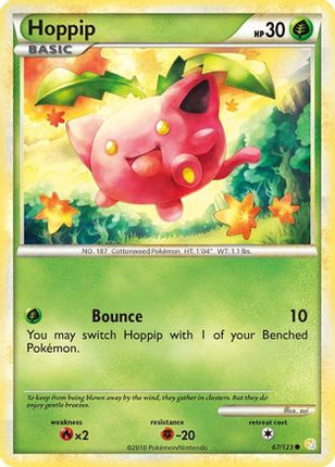 Hoppip - 67/106 [HeartGold SoulSilver] Reverse Holofoil