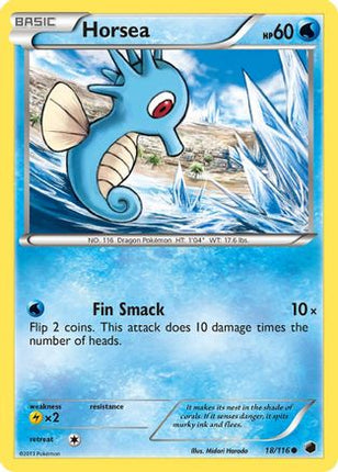 Horsea - 18/106 [Plasma Freeze] Reverse Holofoil
