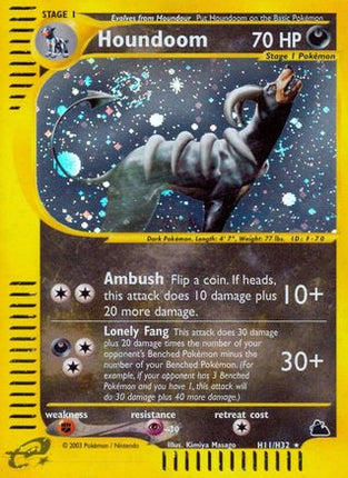 Houndoom (H11) - H11/144 [Skyridge] Holofoil