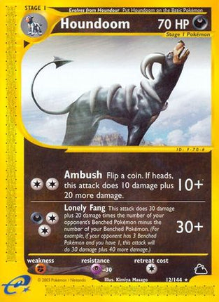 Houndoom (12) - 12/144 [Skyridge] Reverse Holofoil