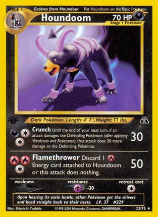 Houndoom (23) - 23/75 [Neo Discovery] Unlimited