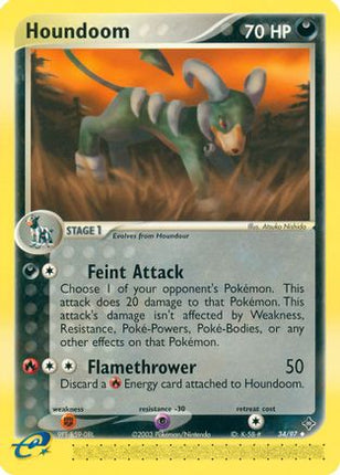 Houndoom - 34/97 [Dragon] Reverse Holofoil