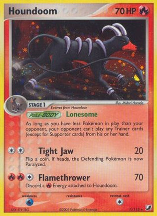 Houndoom - 7/115 [Unseen Forces] Holofoil