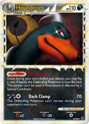 Houndoom (Prime) - 82/106 [Undaunted] Holofoil