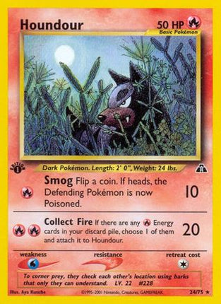 Houndour (24) - 24/75 [Neo Discovery] Unlimited