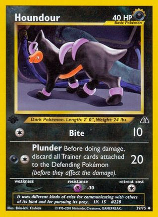 Houndour (39) - 39/75 [Neo Discovery] Unlimited