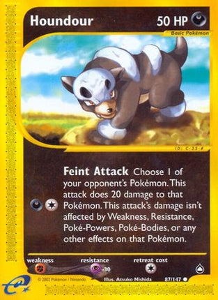 Houndour (87) - 87/147 [Aquapolis]