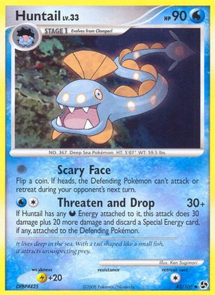 Huntail - 42/106 [Great Encounters] Reverse Holofoil