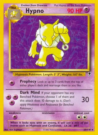 Hypno - 25/110 [Legendary Collection] Reverse Holofoil