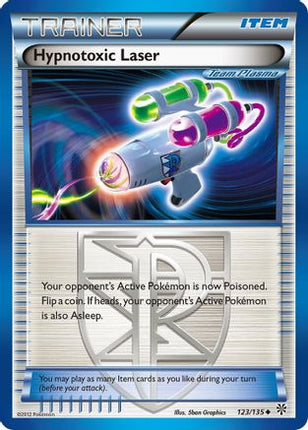 Hypnotoxic Laser (Team Plasma) - 123/108 [Plasma Storm] Reverse Holofoil
