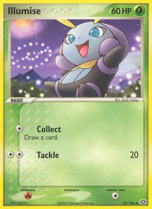 Illumise - 32/107 [Emerald] Reverse Holofoil