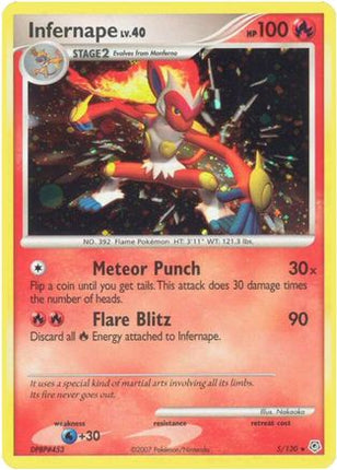 Infernape - 5/130 [Diamond and Pearl] Holofoil