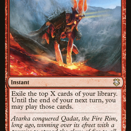 Commune with Lava [Forgotten Realms Commander]