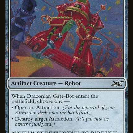 Draconian Gate-Bot [Unfinity] Galaxy Foil