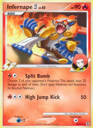Infernape E4 - 43/106 [Rising Rivals] Reverse Holofoil