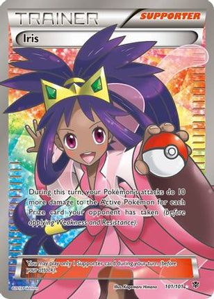 Iris (101 Full Art) - 101/106 [Plasma Blast] Holofoil