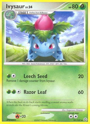 Ivysaur - 51/132 [Secret Wonders] Reverse Holofoil