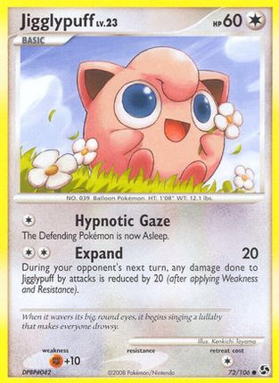Jigglypuff - 72/106 [Great Encounters] Reverse Holofoil
